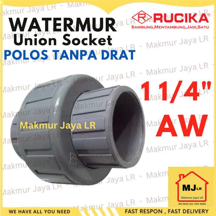 Jual Watermur Inch Aw Rucika Union Socket