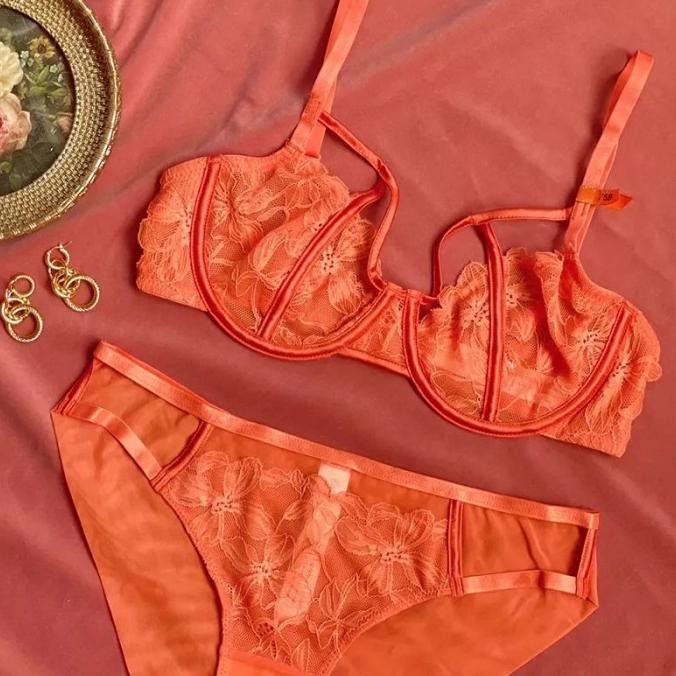 Jual Bra Set Lingerie Sexy Bellemyst Original Shopee Indonesia