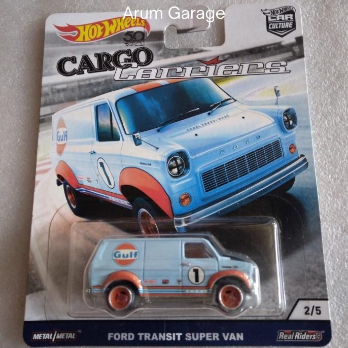 Jual Hot Wheels Premium Ford Transit Super Van Card Car Culture Cargo