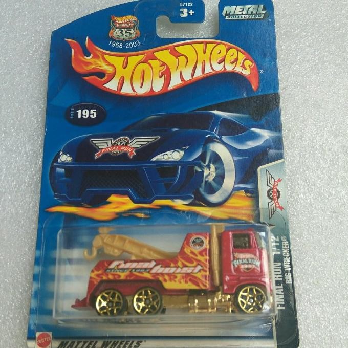Jual HOT WHEELS RIG WRECKER RAMBLIN WRECKER FINAL RUN 2002 CARD SERIES Shopee Indonesia