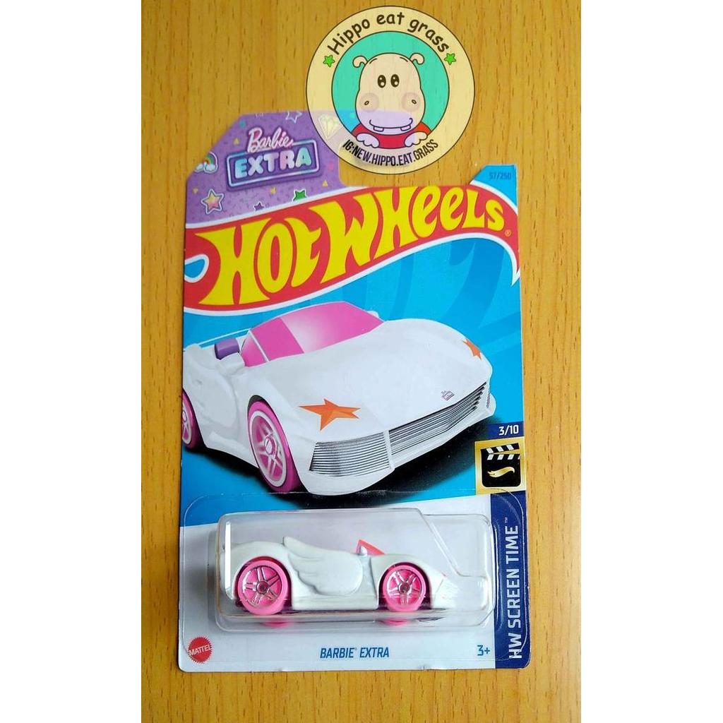 Jual Hot Wheels Hotwheels Barbie Extra Tooned White Shopee Indonesia