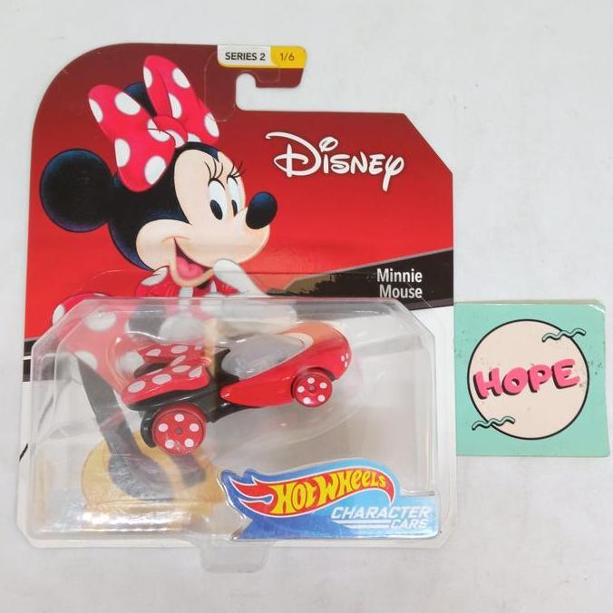 Jual Hot Wheels Character Cars Disney Minnie Mouse Original Mattel