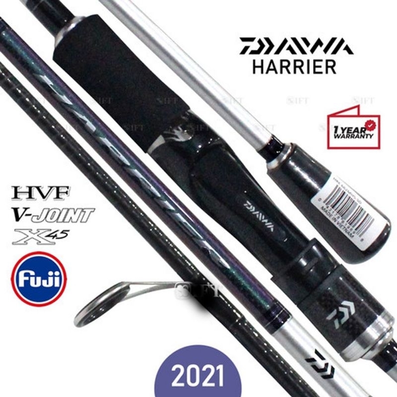 Jual Joran Daiwa HARRIER 2021 Spinning Rod Sambung 2 Shopee Indonesia