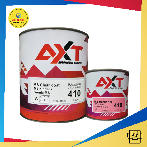 Jual Belkote Clear Coat AXT 410 MS Hardener Ukuran 1 L Shopee