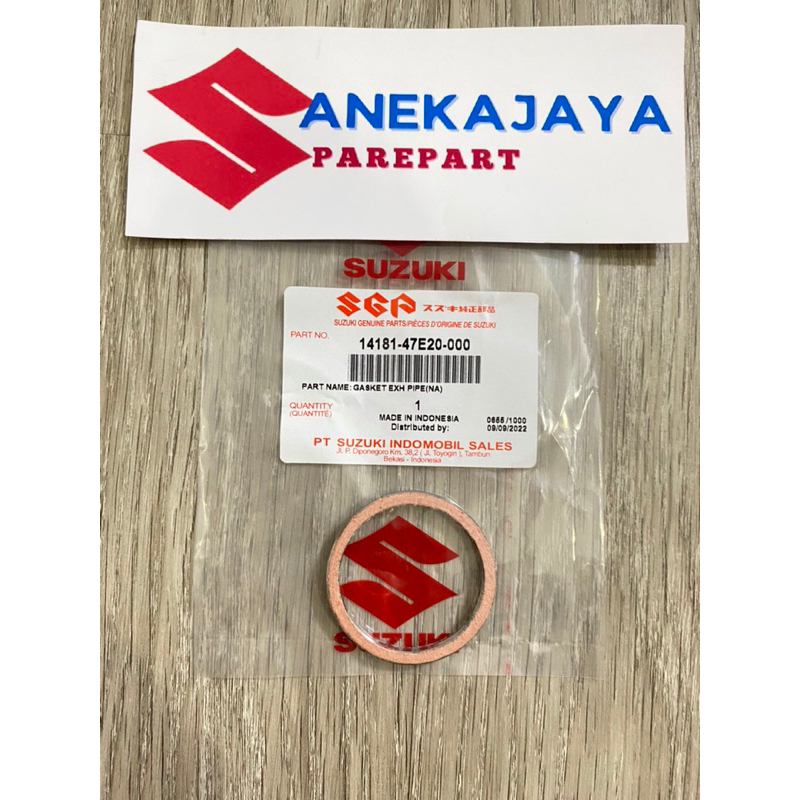 Jual PAKING GASKET KNALPOT SATRIA FU KARBU SATRIA FUFI INJEKSI GSX R S