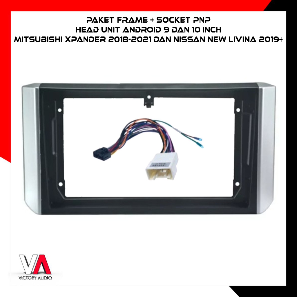 Jual Paket Socket Pnp Dan Frame Head Unit Android Dan Inch