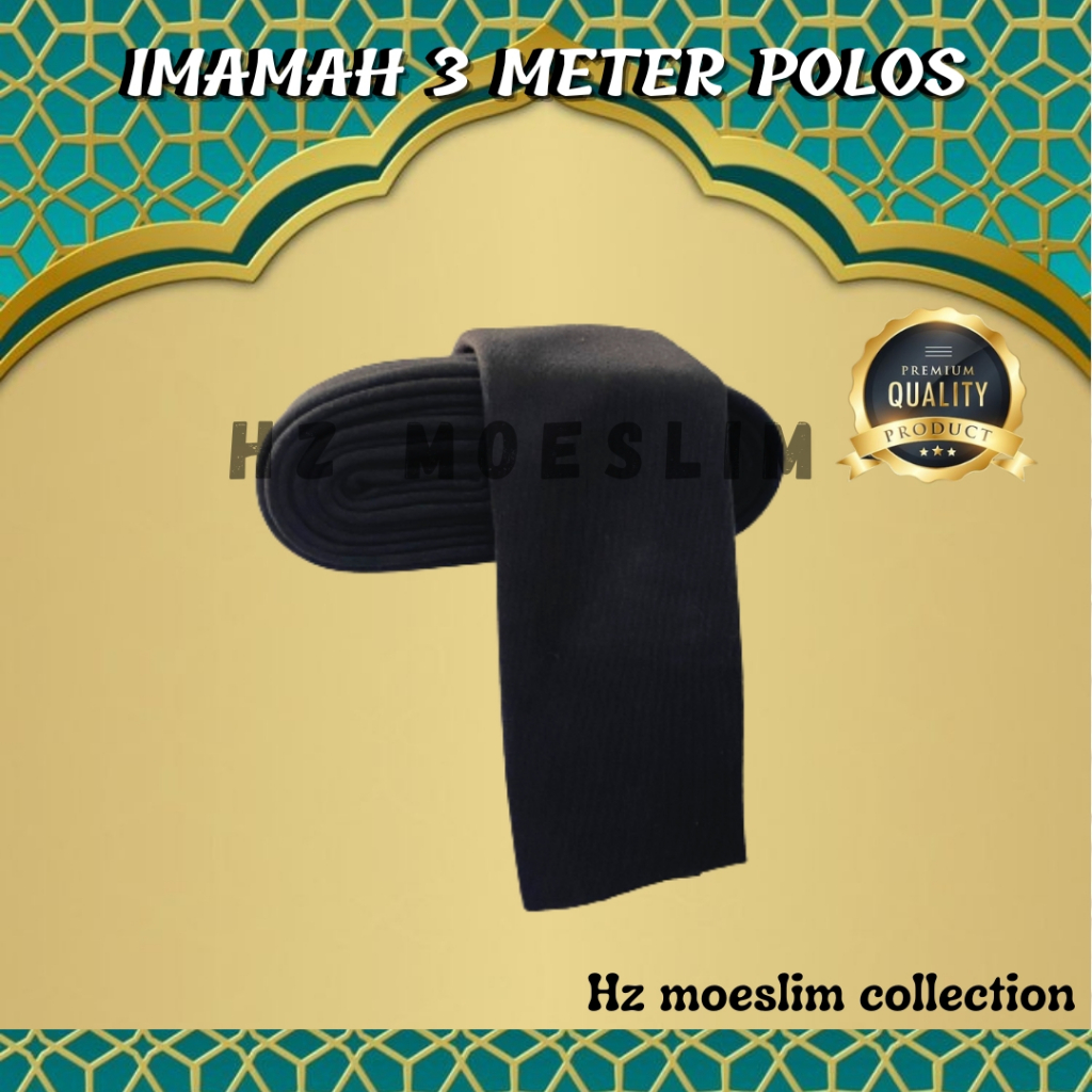 Jual Sorban Imamah Polos Panjang Meter Imamah Habaib Sorban Habib