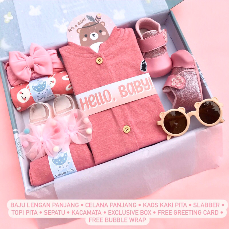 Jual Velettaandco Kado Lahiran Hampers Bayi Baby Hampers