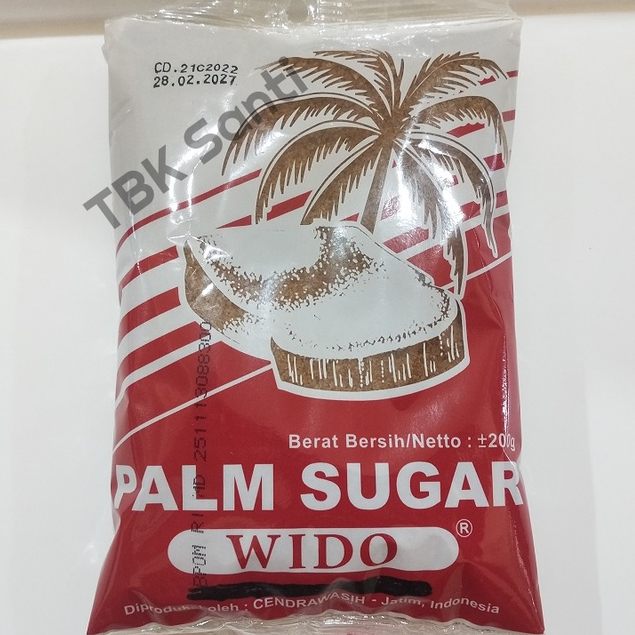 Jual Wido Palm Sugar Gula Palem Gula Merah Kristal Gram