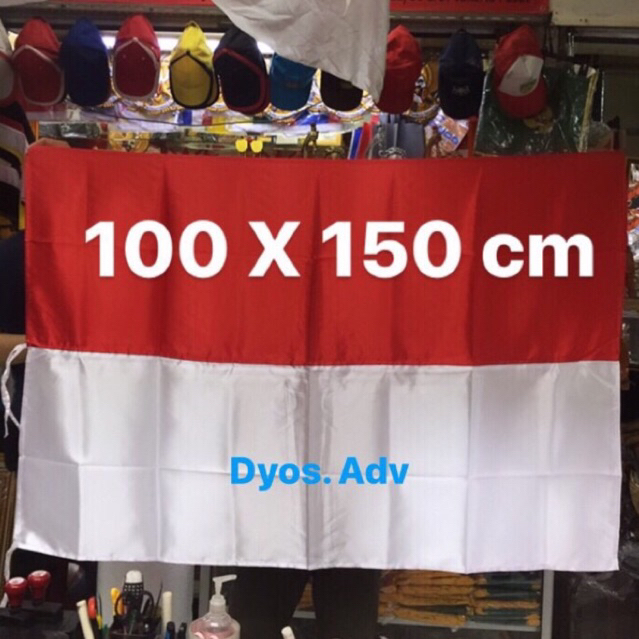 Jual Bendera Merah Putih Bahan Satin 100x150 Cm Shopee Indonesia