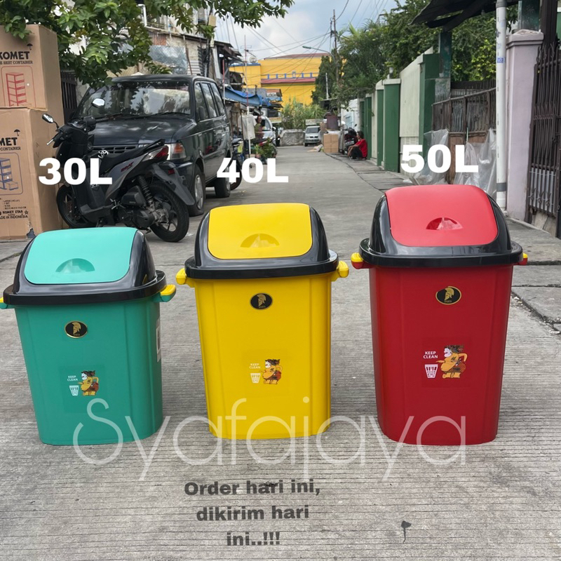 Jual TEMPAT SAMPAH SEMAR TAIWAN UKURAN 30 40 50 LITER TEMPAT SAMPAH