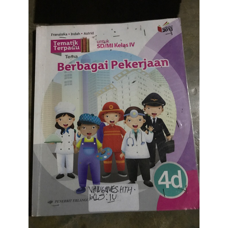 Jual Buku Berbagai Pekerjaan Sd Mi Kelas D Shopee Indonesia