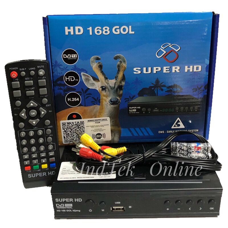 Jual Receiver Tv Set Top Box Super Hd Stb Gol Kijang Dvb T Digital