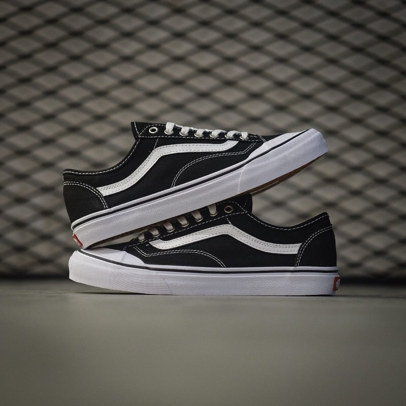 Jual Vans Style 36 Decon SF Black White Shopee Indonesia