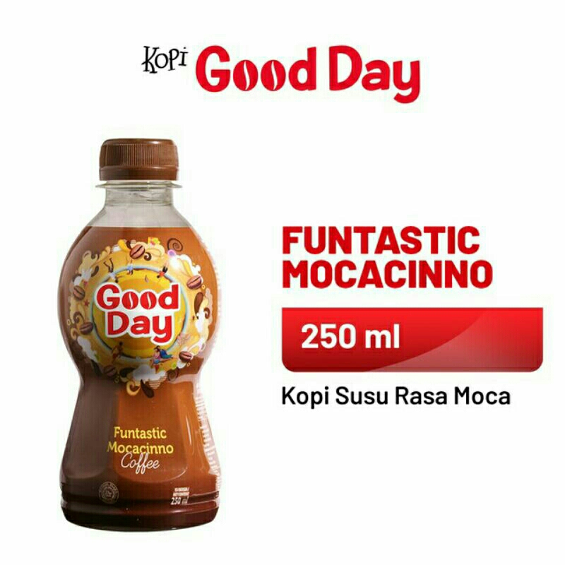 Jual Kopi Good Day Botol Kopi Siap Minum Netto 250 ML Shopee Indonesia