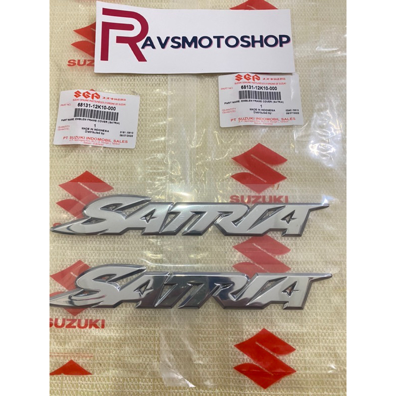 Jual LOGO EMBLEM SATRIA FU INJEKSI Shopee Indonesia