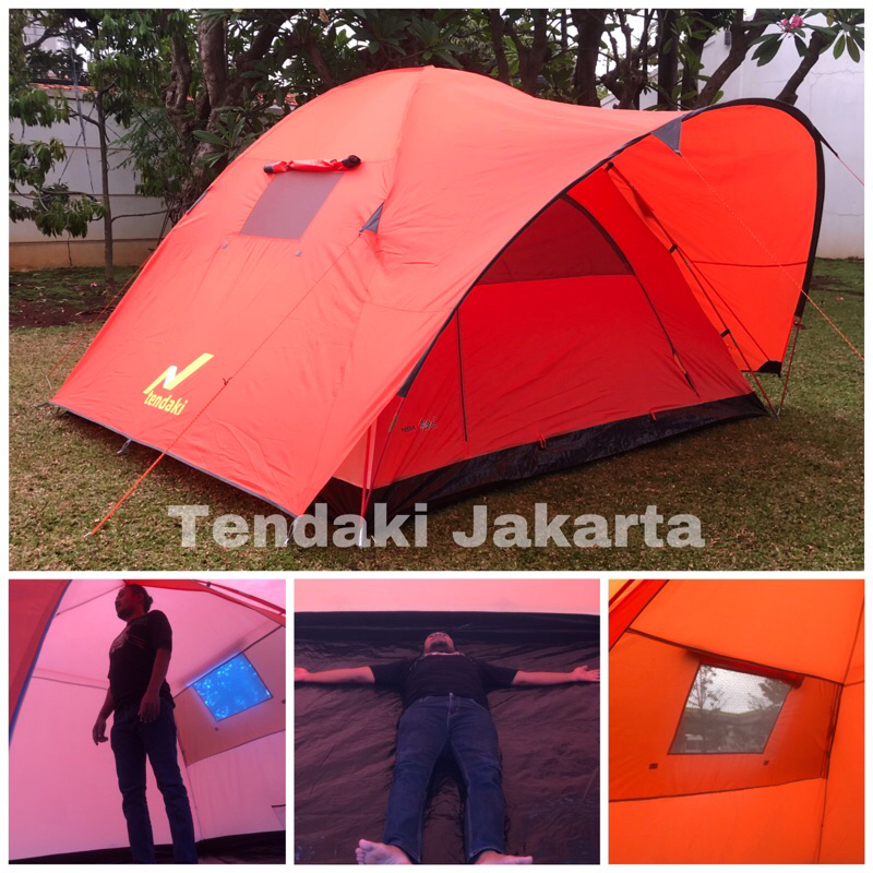 Jual Tenda Camping Dome Keluarga Kapasitas Orang Tendaki Nsm Frame