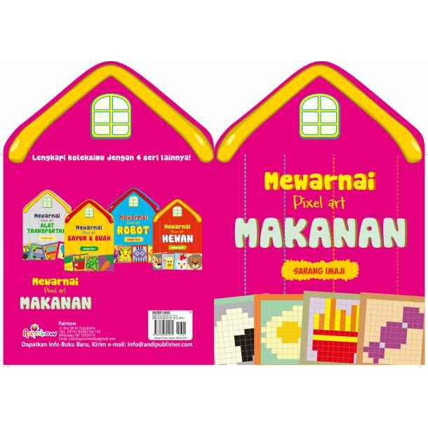 Jual Mewarnai Pixel Art Makanan Shopee Indonesia