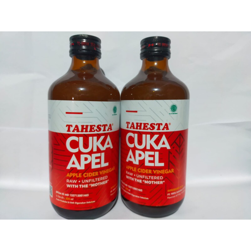 Jual TAHESTA CUKA APEL 320ML Shopee Indonesia