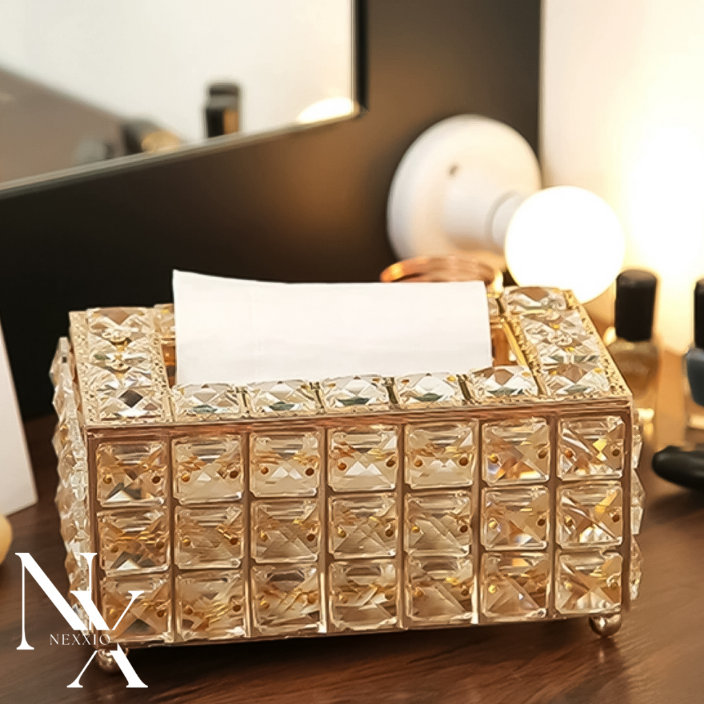 Jual Nexxio Tempat Tisu Kristal Tempat Tessue Kotak Tissue Kristal