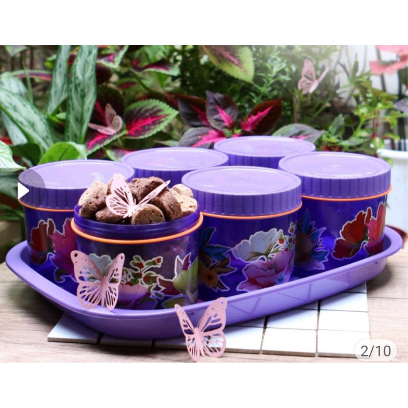 Jual Tonam Set Calista Bermotif Toples Nampan Shopee Indonesia