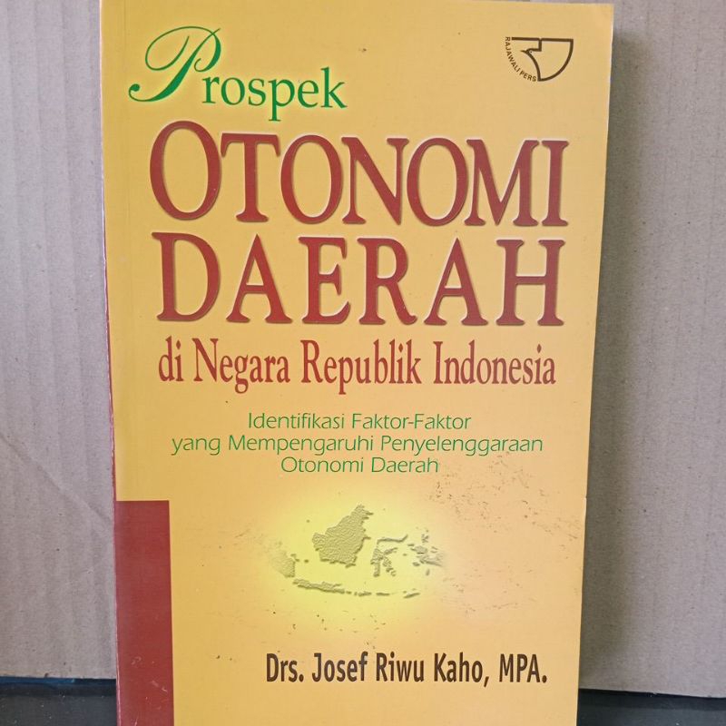 Jual Prospek Otonomi Daerah Di Negara Repoblik Indonesia Shopee Indonesia