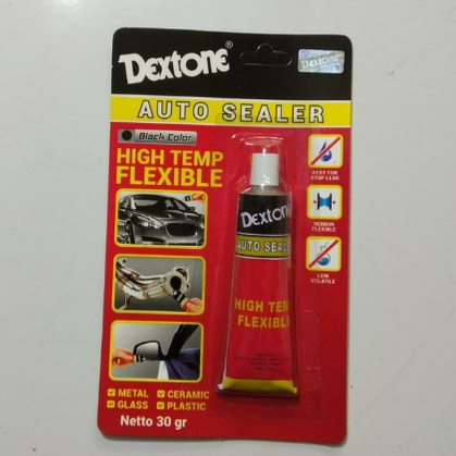 Jual Lem Paking Gasket DEXTONE Hitam Flexible Auto Sealer Hitam 30gr