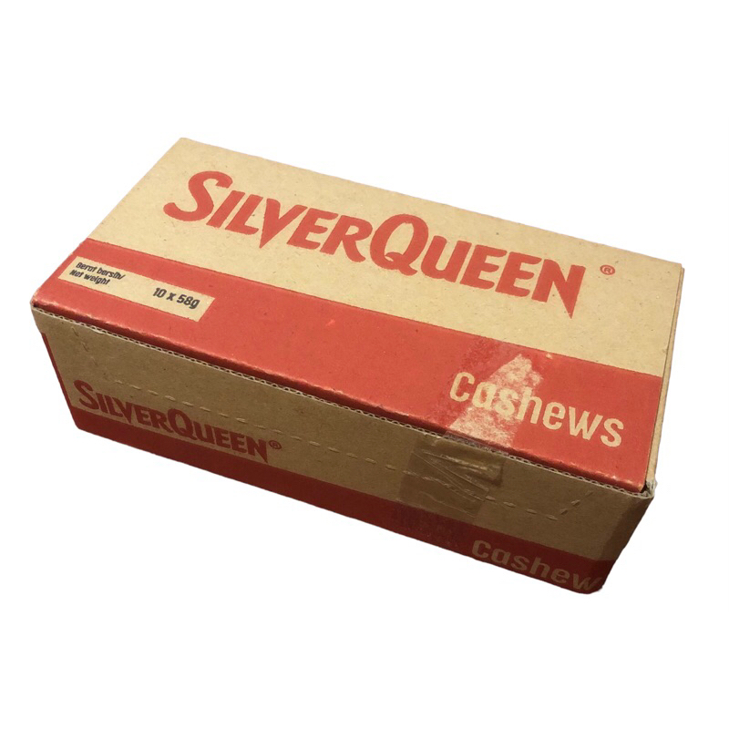 Jual Silverqueen Cokelat Almond Cashew 55 Gram 1 BOX 10 PCS Shopee