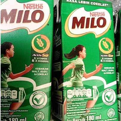 Jual MILO Healthy Drink UHT Combo Pack Activ Go Cokelat Tetrapack 4 X