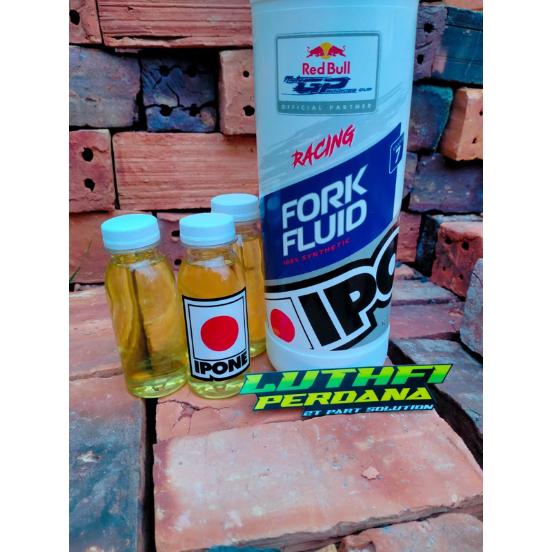 Jual OLI SHOCK DEPAN IPONE RACING REDBULL GRADE 7 REPACK 100ML Shopee