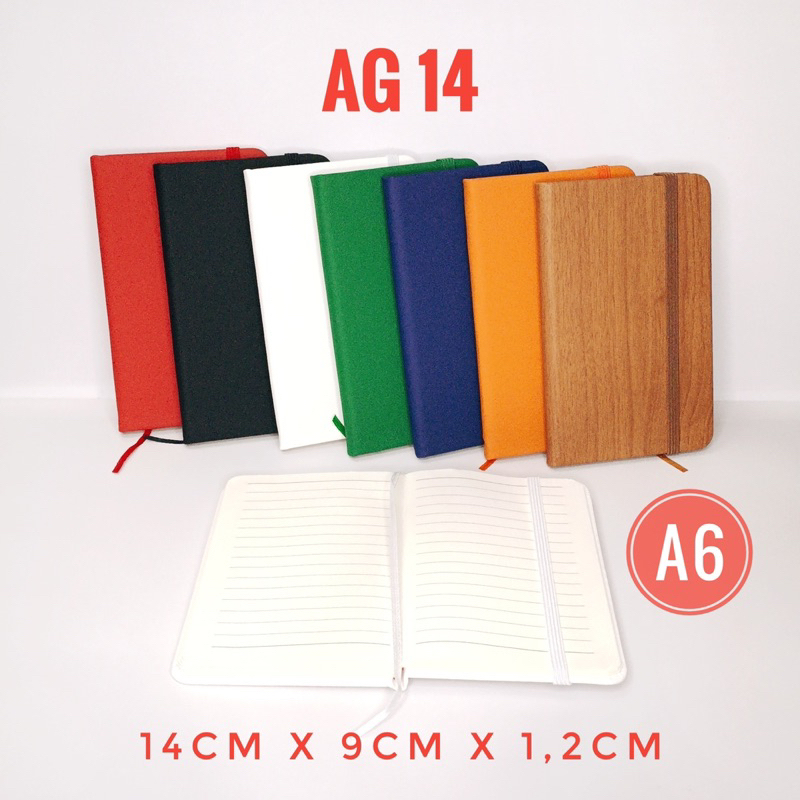 Jual Ag Buku Agenda Kulit Notebook Mini Pocket A A Buku Catatan