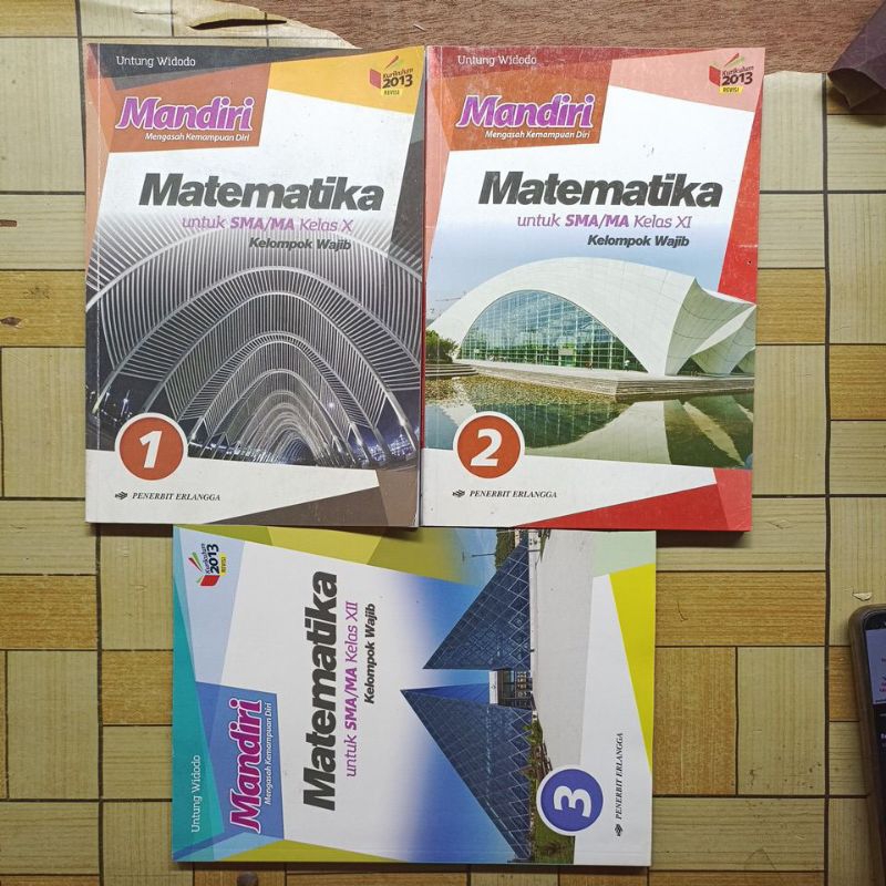 Jual BUKU ORIGINAL BEKAS MANDIRI MATEMATIKA KELAS 1 2 3 X XI XII SMA