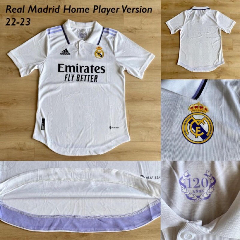 Jual Jersey Baju Bola Real Madrid Home Player Issue 2022 2023 Grade Ori