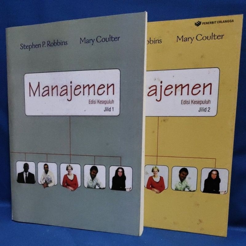 Jual Paket 2 Buku Manajemen Edisi 10 Jilid 1 2 Stephen P Robbins