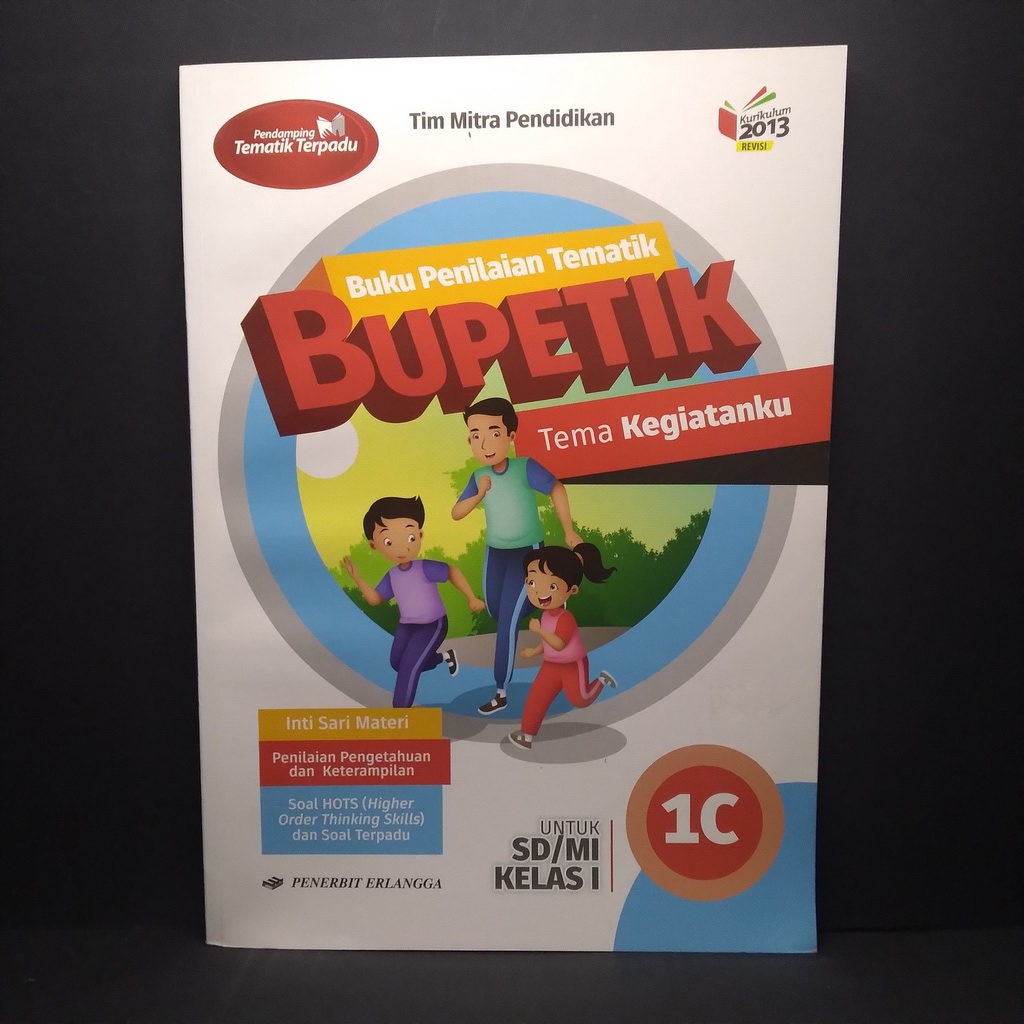 Jual Buku Penilaian Tematik Bupetik Tema Kegiatanku Untuk Kelas C Sd