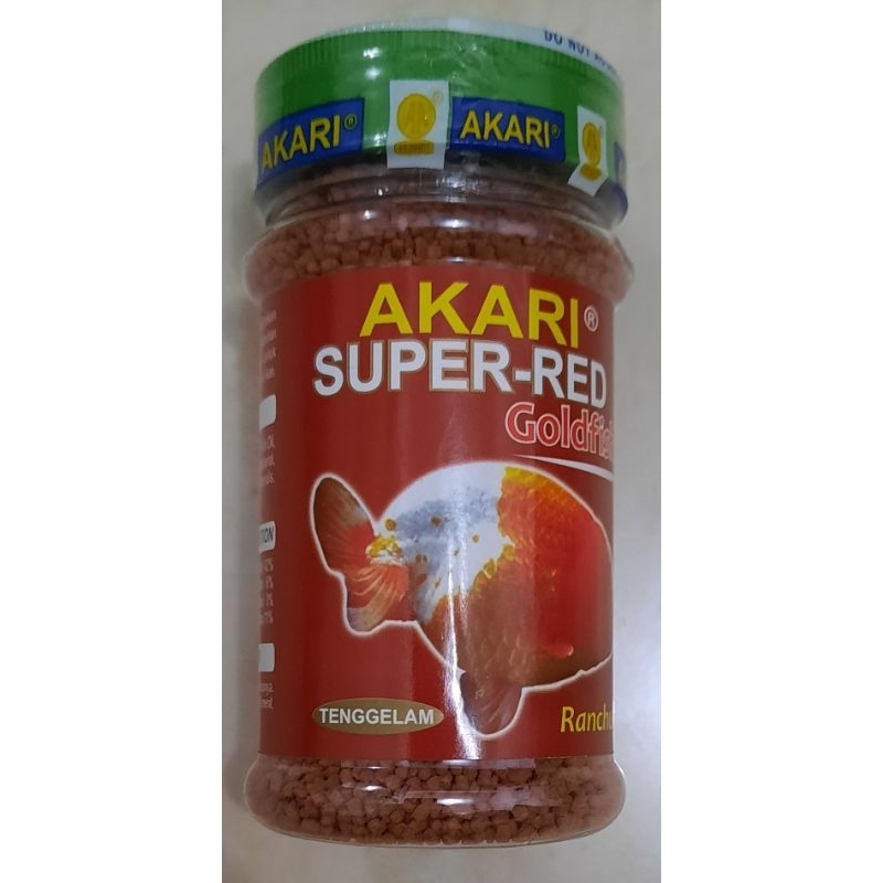 Jual Pelet Akari Super Red Goldfish Mm Gram Sinking Botol