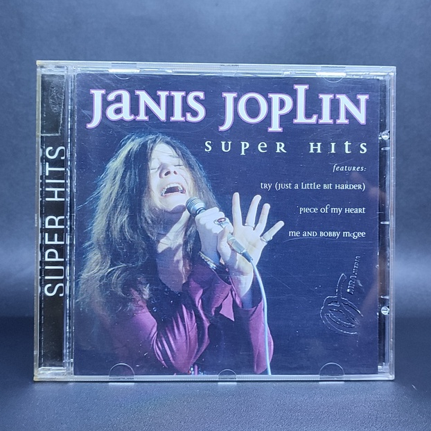 Jual CD JANIS JOPLIN SUPER HITS GREATEST HITS IMPORT CD ORIGINAL