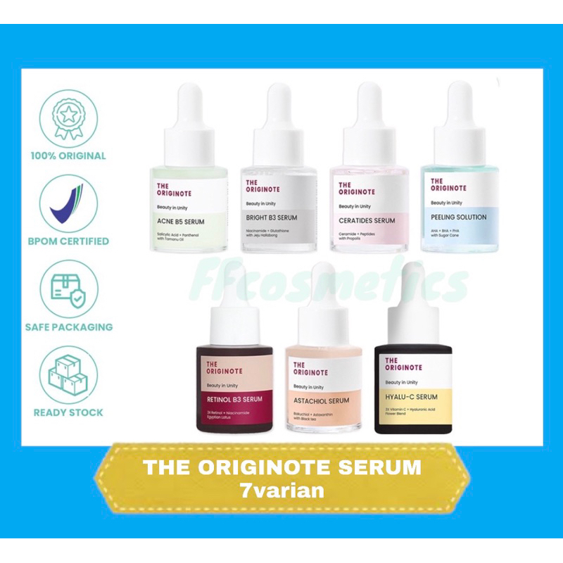 Jual The Originote Serum Bright B Serum Acne B Serum Ceratides