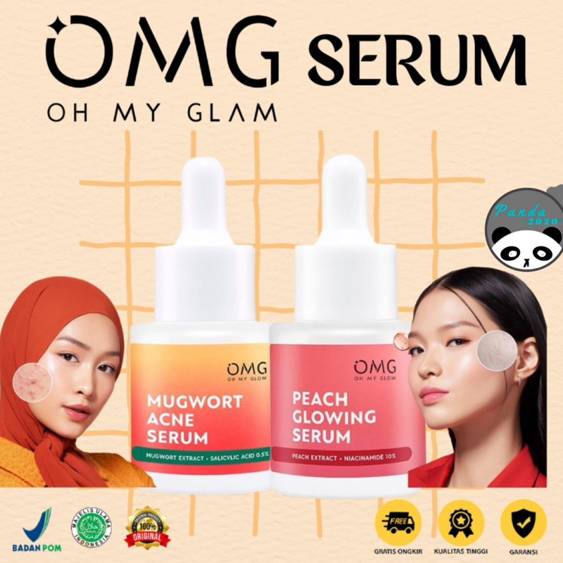 Jual Omg Oh My Glow Face Serum Ml Shopee Indonesia