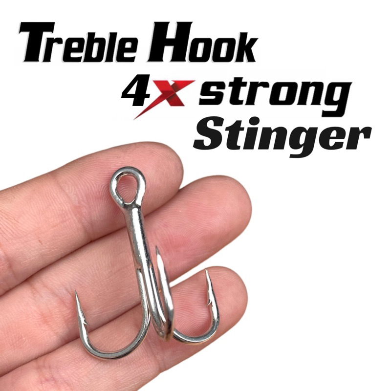 Jual Treble Hook 4x Strong Stinger Shopee Indonesia