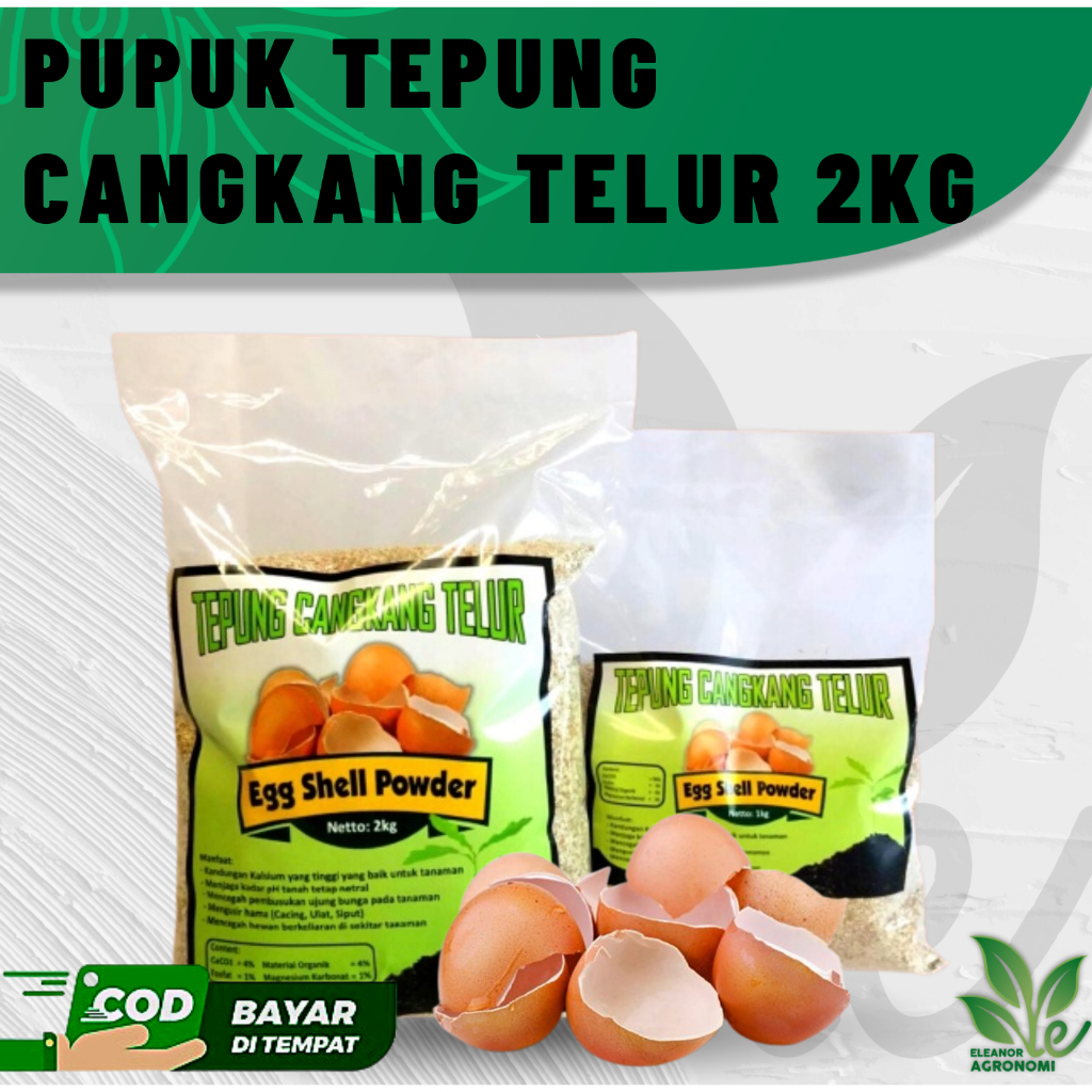 Jual KUALITAS PREMIUM DENGAN KEMASAN 2Kg EKONOMIS TEPUNG CANGKANG TELUR