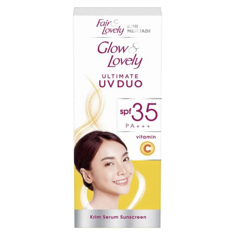 Jual Fair Lovely Ultimate UV Duo Krim Vit C Niacinamide Sunscreen