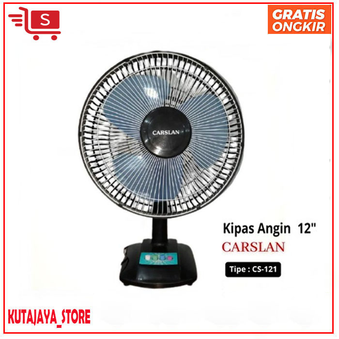 Jual Promo Kipas Angin Meja Desk Fan Inch Carslan Shopee