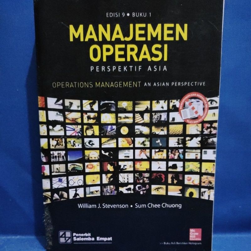 Jual Manajemen Operasi Perspektif Asia Edisi 9 Buku 1 William J