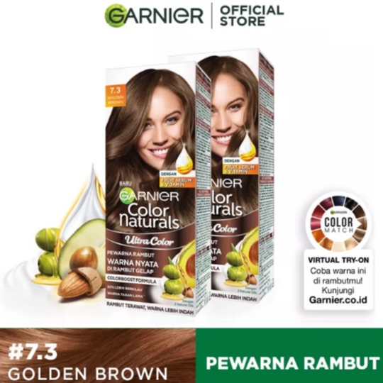 Jual PAKET HEMAT ISI 2 Garnier Color Naturals Ultra Color 7 3 Golden