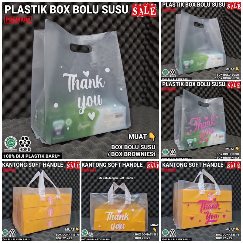 Jual Ecer Pcplastik Kue Bento Ulang Tahun Online Shop Plong Thank