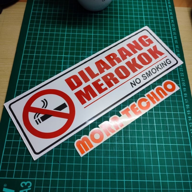 Jual Dilarang Merokok Akrilik Dilarang Merokok Tulisan No Smoking Area