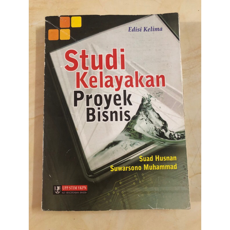 Jual Buku Studi Kelayakan Proyek Bisnis Suad Husnan Edisi Kelima