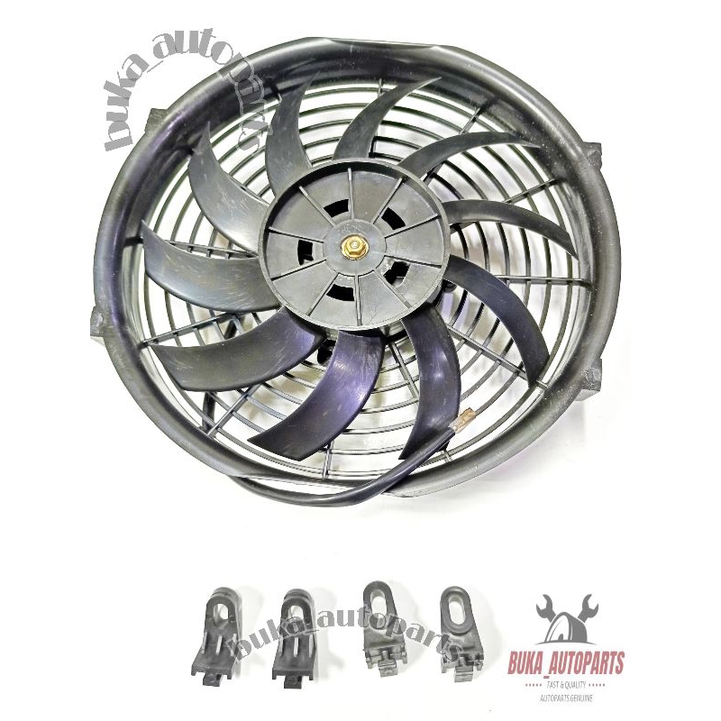 Jual Extra Fan Kipas Ekstra Fan Untuk Ac Mobil Ukuran Inch Volt