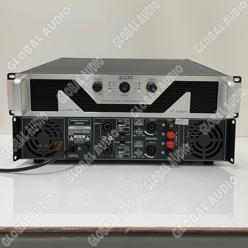 Jual Power Amplifier Professional FirstClass FC A2800w Original Power